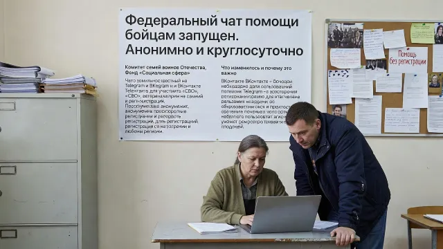 Федеральный чат помощи бойцам запущен. Анонимно и круглосуточно